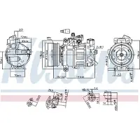 Nissens Klimakompressor 890551