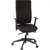 Hjh OFFICE PRO-TEC 300 - Profi Bürostuhl Schwarz