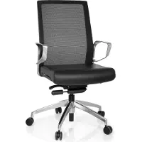 Hjh OFFICE PROVIDER NET - Profi Bürostuhl Schwarz