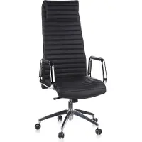 Hjh OFFICE ASPERA 20 - Luxus Chefsessel Schwarz