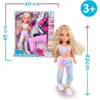 Nancy Air Styler Puppe Rosa Rosa One Size