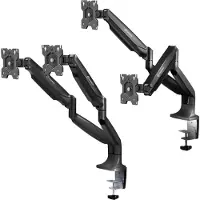 ONKRON Dual Monitor Stand for 13 to 32-inch LCD LED Screens up to 9 kg, Black