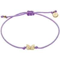 Fossil Armband Sutton Mini Moments Butterfly Bracelet Lavender Gold-Tone
