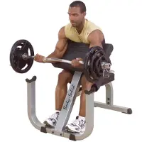 Body-solid GPCB329B Scott-Curl-Bank – Schwarz