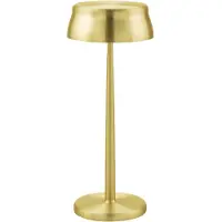 Zafferano Sister Light Wi-Fi Smart LED-Tischlampe, Gold, wiederaufladbar und dimmbar - 2200-2700-3000-4000 K, 3,2 W, Höhe 33 cm
