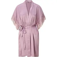 Lingadore Night Kimono 8302 | Grösse: L | Farbe: Taupe