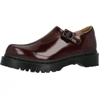 Dr. Martens Ballerinas Rejena Mary Jane Cherry Red Laquered Leather damen