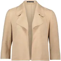 Betty Barclay Blazer-Jacke mit Reißverschluss in Beige | Gr.: 42
