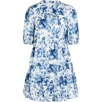 Apricot Druckkleid "Minikleid aus Baumwolle" Druck