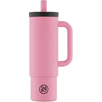 24Bottles - Straw Cup - Flamingo - 800 ml