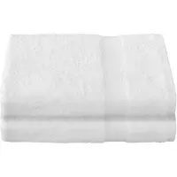 De Witte Lietaer Duschtuch Stephanie White (70 x 140 cm) (2er Set)