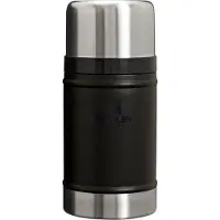 Stanley The Legendary Food Jar 2.0 24oz, Black 10-11350-0031 Essensbehälter mit Schraubdeckel und Becher, 700 ml