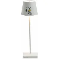 Zafferano Poldina Pro Peanuts Friends LED-Tischleuchte, wiederaufladbar & dimmbar, bis 12 h, IP65 Außen