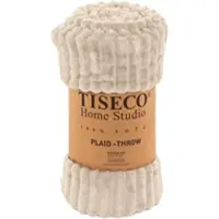 Tiseco Tagesdecke Home Studio Ribble Sand-130 x 160 cm