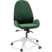 Hjh OFFICE Home Office Bürostuhl AVEA Schreibtischstuhl mit Armlehnen Stoff Drehstuhl