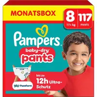 Pampers Baby Dry Pants Windeln, 17+ kg