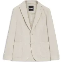 BOSS Gemustertes Slim-Fit Sakko aus Baumwoll-Mix Grösse 102