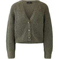 OUI - Strickjacke - Größe 40 DAMEN - grün