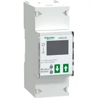 Schneider Electric Energiezähler iEM2455, 1-phasig 230V, 100A, MID, Modbus RTU, 2 S0-Impuls, Genauigkeitsklasse 1 A9MEM2455