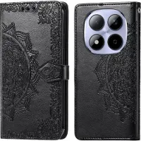 IMoshion Xiaomi Redmi Note 15 Pro Plus (5G) Hülle - Kunstleder - - Klapphülle - Schwarz