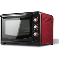Girmi FE60 Schwarz, Rot
