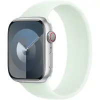 Apple Silikon Solo Loop für Watch | 44/45/46/49 mm - Größe 11 - Soft Mint