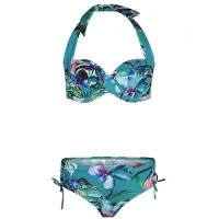 Mila Set Paradise | Grösse: 85B/C | Farbe: Grün/Print