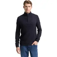 Tom Tailor Troyer mit Logo Stickerei