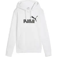 Puma Ess No 1 Logo Kapuzenpullover Weiß L Damen Weiß L