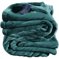 De Witte Lietaer Tagesdecke Cosy Lake Green-150 x 200 cm