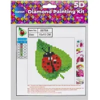 Centrum Diamond Painting 15*15cm. Mariehøne