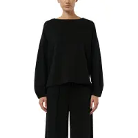 Comma Sweater, unifarben, mit Viskose und Stretch