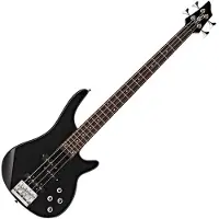 Gear4Music Chicago-Bassgitarre von Schwarz
