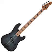 Gear4Music LA Select Bass von Denim Burst