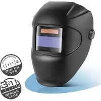 Stahlwerk Automatik Schweisshelm ROOKIE Schweissschild Schweissermaske DIN 3 DIN 11