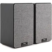 AVCOM 5" Regallautsprecher-Paar schwarz