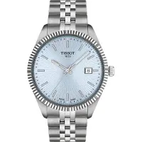 Tissot T1564101135100 Herrenuhr Quarz Ballade 40 mm Stahl/Hellblau