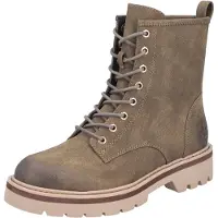 Rieker Schnürstiefel - Grün Kunstleder : 36 : Normal Größe: 36 Weite: Normal
