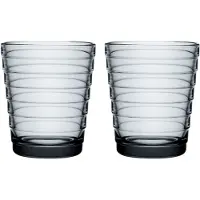 Iittala Wasserglas mit Zierringen