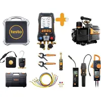Testo Wärmepumpen-Profi-Set 558s - Wärmepumpen-Set L Druck, Temperatur, Va