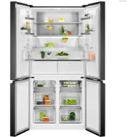 Electrolux ELT9VE52M0, Freistehend, French door, Schwarz, Berührung, LCD, An Tür