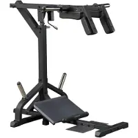 Body-solid GSCL360B Kniebeugenmaschine mit Hebelarm – Schwarz