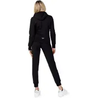 EA7 für Damen. 8NTV51_TJ9RZ Trainingsanzug Evolution schwarz (L), Lässig, Polyester, Langarm