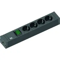 Bachmann CONNECT LINE 4xSchutzkontakt, Schalter