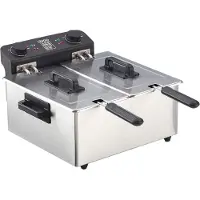 Livoo DOC217 3300W Silber 6L Fritteuse