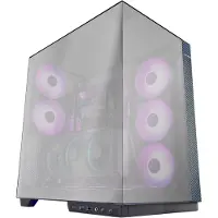 Mars Gaming MC-3GFPRO, Tower, PC, Chrom, ATX, micro ATX, Mini-ITX, Gaming, Multi
