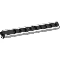 Bachmann Handwerkerleiste 9x Schutzkontakt, 2 m