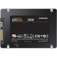 Samsung 870 EVO, 250 GB, 2.5", 560 MB/s, 6 Gbit/s
