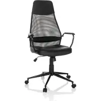 MyBuero Home Office Chefsessel MARCOZ Stoff / Netzstoff Höhenverstellbarer Computerstuhl, Bürostuhl mit Armlehnen