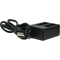 Xrec Duales USB-Ladegerät für AHDBT-501 / GoPro HERO 7 6 5 BLACK